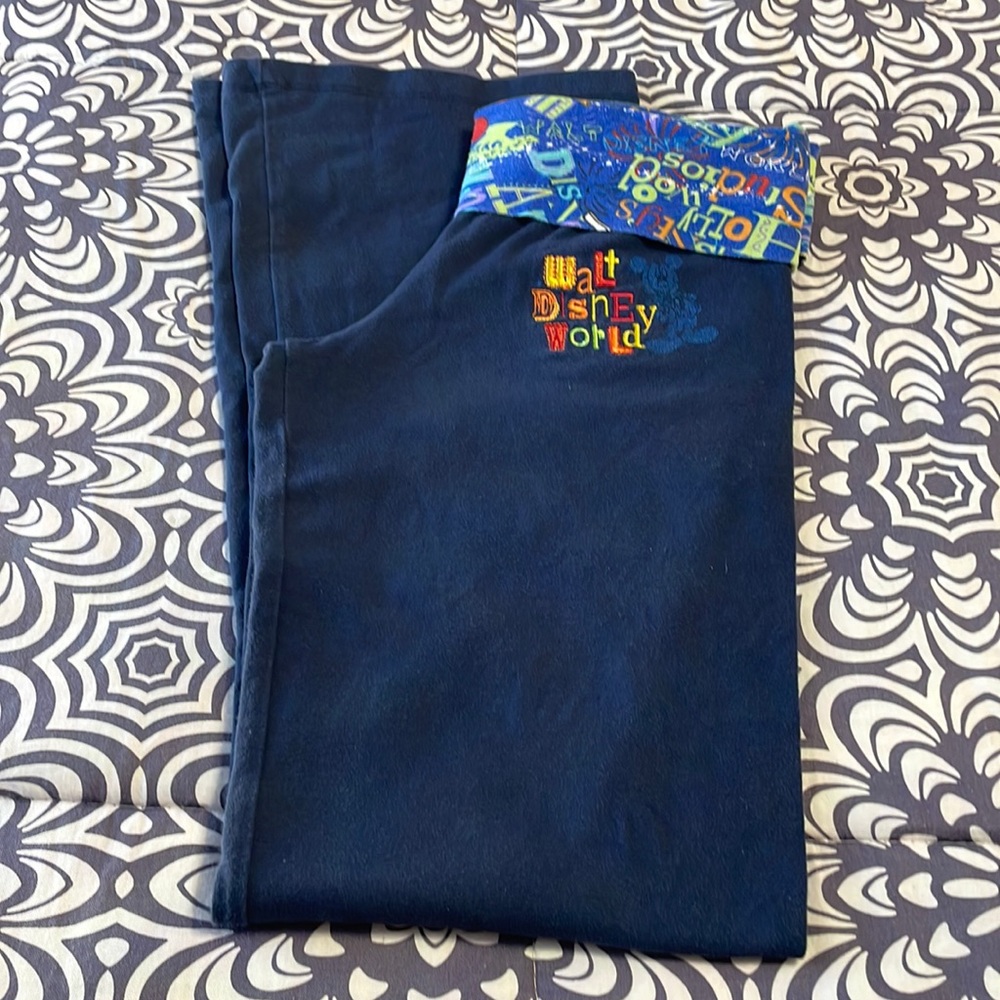 Disney World yoga pants